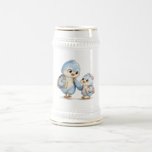 Tasses en céramique pour bière Frères et sœurs d'o