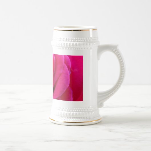 Tasses en grès Fleur de rose rose roseaux Mariages (Droite)