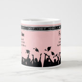 Tasses enormes de célébration d'obtention du (Devant)