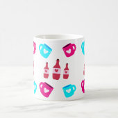 Tasses et bouteilles de la Saint-Valentin (Centre)
