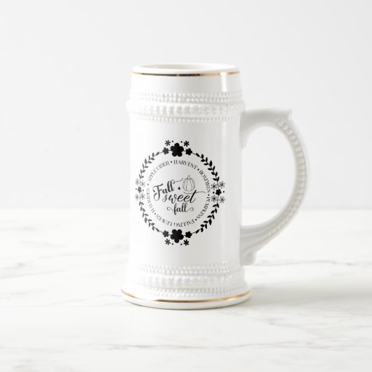 Tasses et chopes d'automne (Droite)