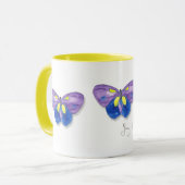Tasses et Drinkware de papillons (Devant gauche)