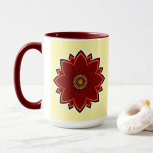 Tasses et mugs à fleurs - Dessin floral