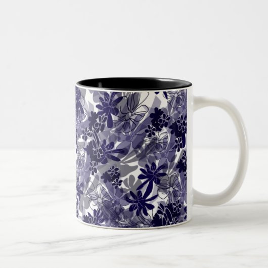Tasses et mugs bleus (Droit)
