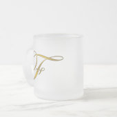 Tasses et Steins du monogramme F d'or (Devant gauche)