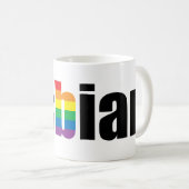 Tasses et Steins lesbiens de fierté (Devant droit)