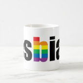 Tasses et Steins lesbiens de fierté (Centre)
