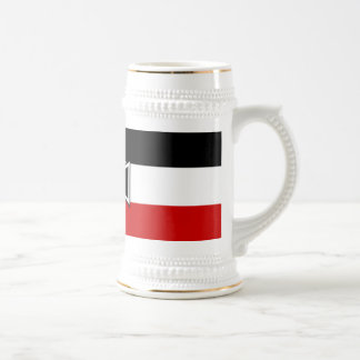 Tasses et Steins prussiens de drapeau