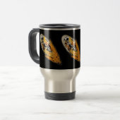 Tasses et tasses de café de boule de rugby de (Devant gauche)