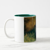 Tasses et tasses de café de regard fixe de (Gauche)