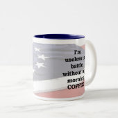 Tasses et tasses drôles de George Washington (Devant droit)