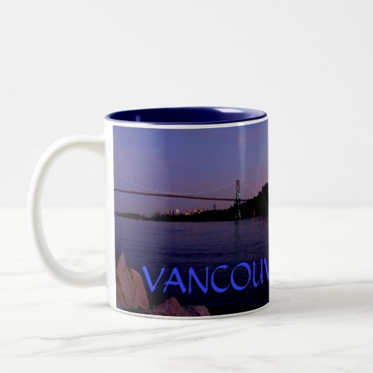 Tasses et verres de tasses de café de Vancouver (Gauche)
