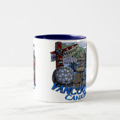 Tasses et verres de tasses de café de Vancouver (Devant droit)