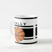 Tasses faites sur commande de basket-ball (Devant gauche)