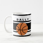 Tasses faites sur commande de basket-ball (Gauche)