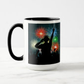 Tasses faites sur commande de monogramme du DJ de (Gauche)