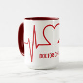 Tasses faites sur commande de nom et de profession (Devant gauche)