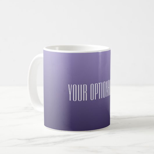 Tasses faites sur commande des textes de gradient (Devant gauche)