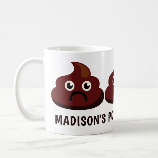 Tasses faites sur commande drôles de DUNETTE des (Gauche)