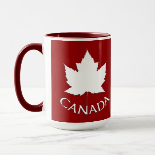 Tasses faites sur commande du Canada de tasse de (Gauche)