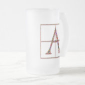 Tasses faites sur commande d'un monogramme "de (Devant droit)