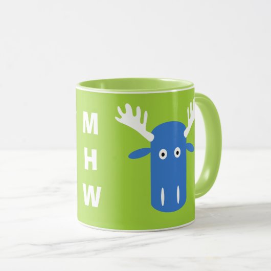 Tasses faites sur commande principales de (Devant droit)