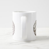 TASSES GÉANTES DONUTS TRICOTÉS Blanc (Dos)