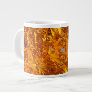 Tasses géantes Feuilles d'automne Orange Doré Auto