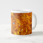Tasses géantes Feuilles d'automne Orange Doré Auto (Devant droit)
