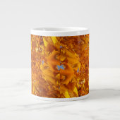 Tasses géantes Feuilles d'automne Orange Doré Auto (Devant)