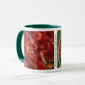 Tasses hawaïennes de ketmie et d'orchidée (Devant gauche)