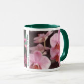 Tasses hawaïennes d'orchidée et de Plumeria (Devant droit)