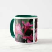 Tasses hawaïennes d'orchidée et de Plumeria (Devant gauche)