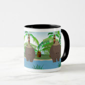 Tasses Hippopotames (Devant droit)