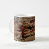 Tasses "infestées" en bois d'Antz N (Devant gauche)