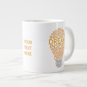 Tasses inspirées de coutume d'ampoule