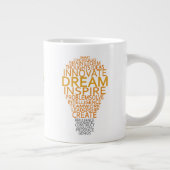 Tasses inspirées de coutume d'ampoule (Droite)