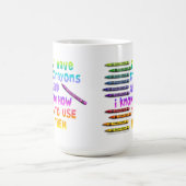 TASSES JE POSSÈDE DES CRAYONS ET JE SAIS COMMENT L (Centre)
