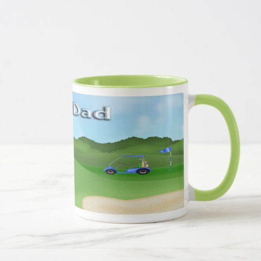 Tasses jouantes au golf de fête des pères (Droite)