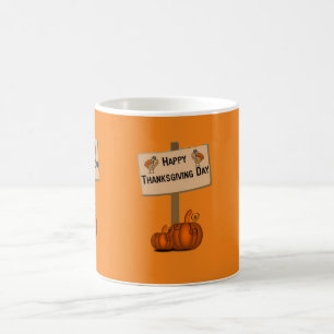 Tasses Joyeuse fête de Thanksgiving
