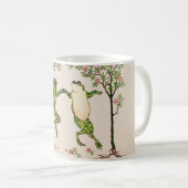 Tasses joyeuses de grenouilles dansantes (Devant droit)