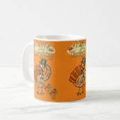 Tasses Joyeux Jour de Thanksgiving (Devant gauche)