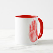 Tasses Kitschen Fatty NO ! Cantine Rouge (Devant droit)