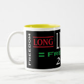 Tasses Libye libre Vive la liberté de la Libye 201 (Gauche)