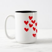 Tasses Love Hearts  (Gauche)