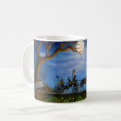 Tasses "lune de miel de mariage de Halloween de (Devant gauche)