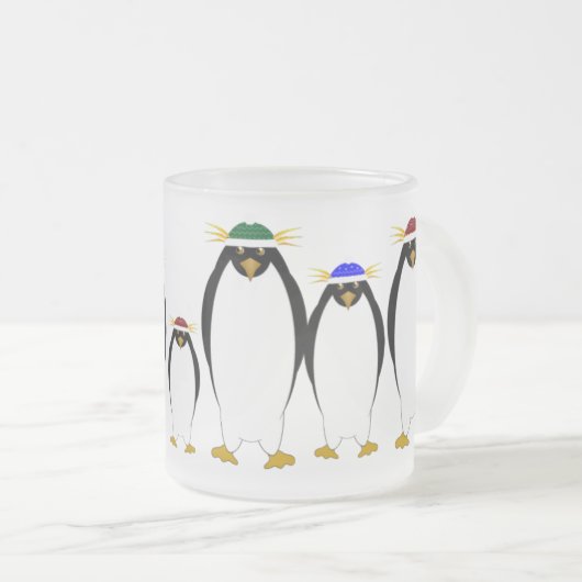 Tasses manchots (Devant droit)