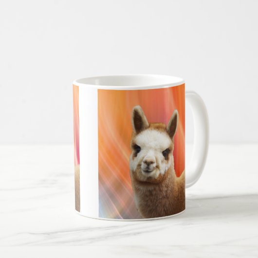 Tasses mignonnes d'alpaga (Devant droit)