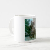 Tasses mignonnes personnalisées de chat (Devant gauche)