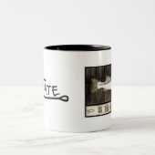 Tasses noires de Snook et blanches vintages (Centre)